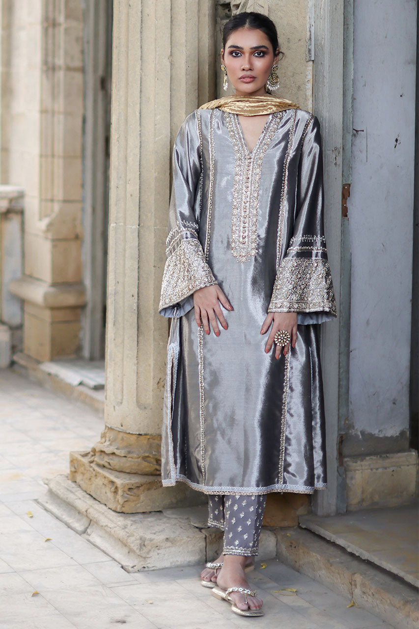 Stone Grey – Nida Azwer Atelier