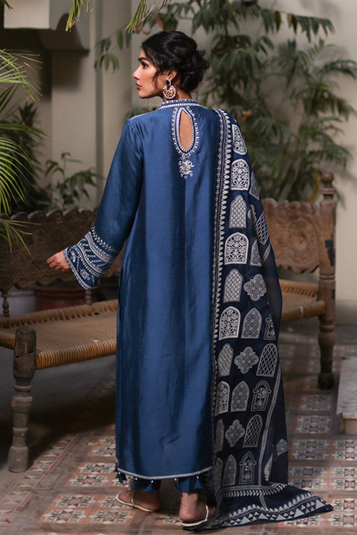 Khaddi Silk Kalidaar And Pant