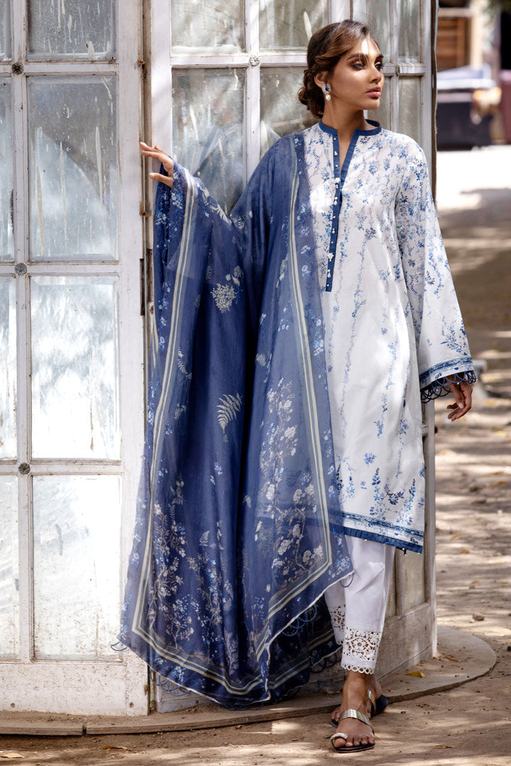 Lawn-Shirt, Pant And Dupatta