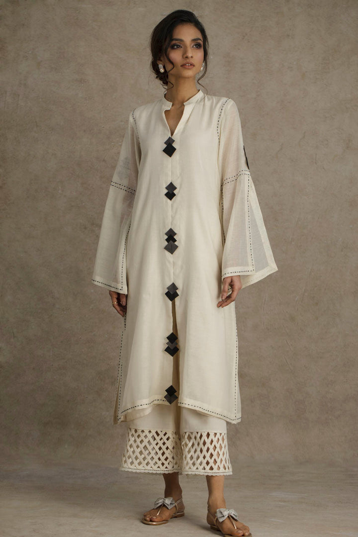 Cotton Silk-Shirt And Complementary Pant