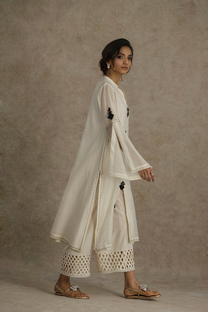 Cotton Silk-Shirt And Complementary Pant