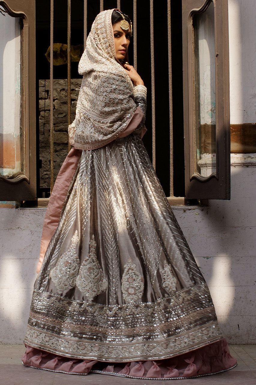 kamdani dress design Kamdani Anarkali Sanober Azfar