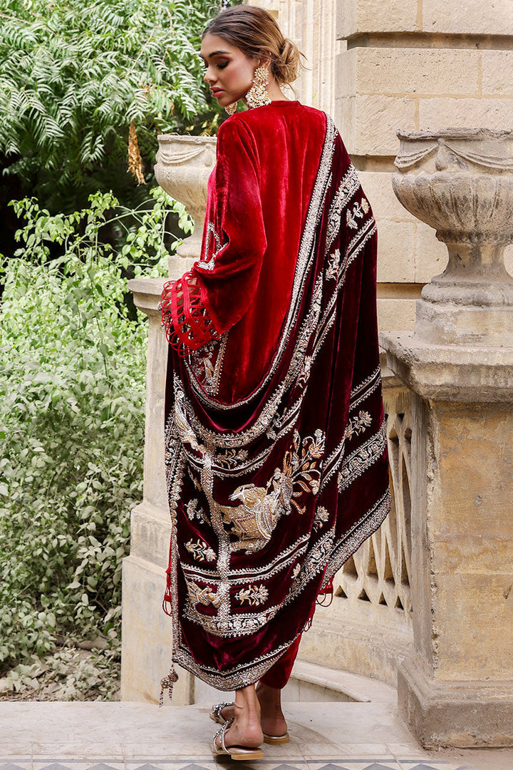 Red-Kurta And Pant