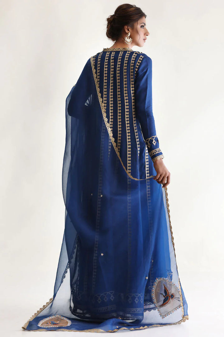 Organza-Shirt, Pant And Dupatta