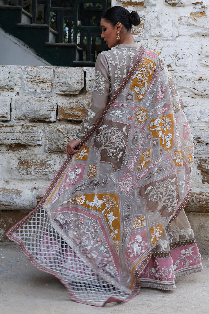 Organza-Shirt, Pant And Dupatta